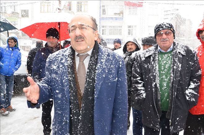 Büyükşehir Belediyesi karla mücadeleye hazır 