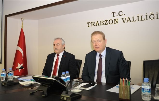 Vali Yavuz, başkanlığında toplantı yapıldı