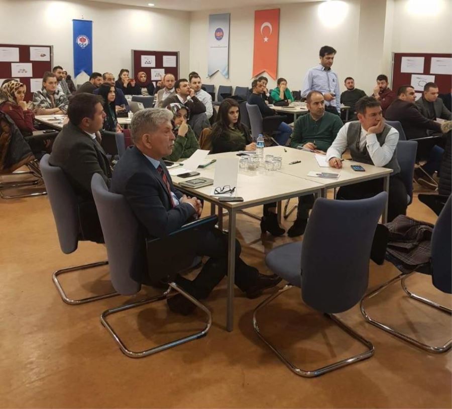 EĞİTİM ÇALIŞMALARI SÜRÜYOR 