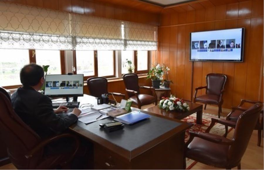 TRABZON OBM’DE ONLINE TOPLANTI 