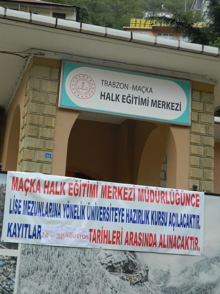 MAÇKALI ÖĞRENCİLER ÜNİVERSİTEYE HAZIRLANACAK!
