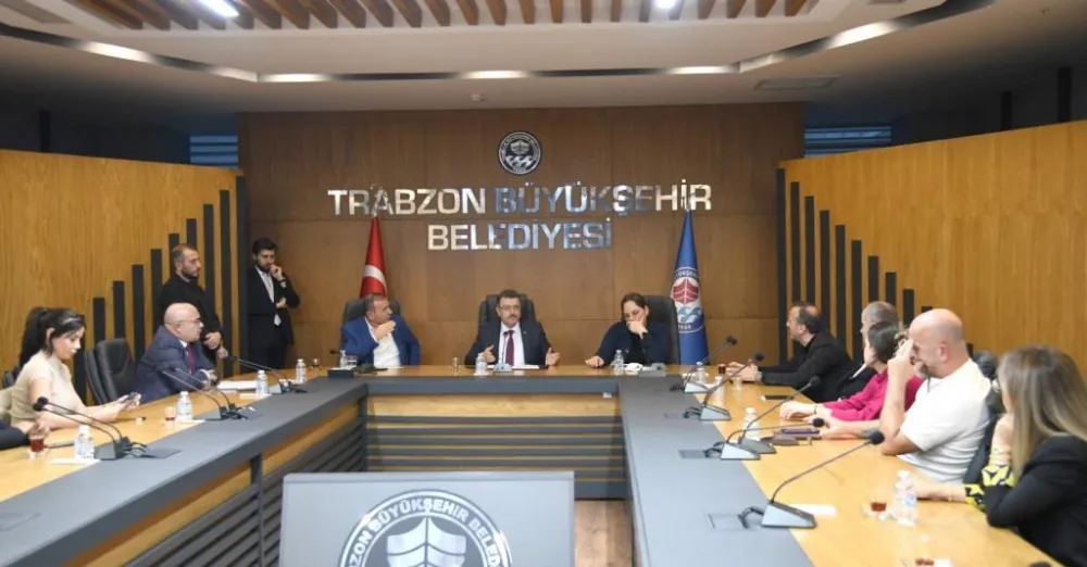 TRABZON - TİFLİS UÇAK SEFERLERİ DEĞERLENDİRİLDİ 