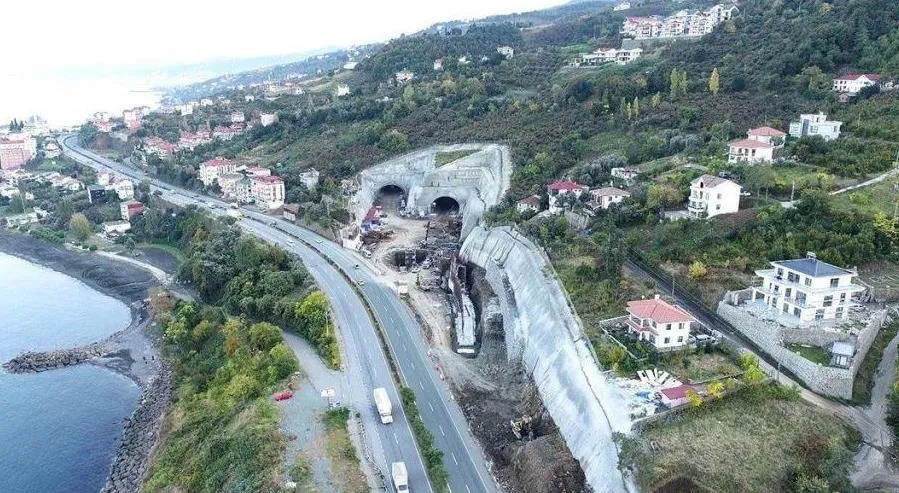 GÜNEY ÇEVRE YOLU’NUN İNŞAATI SÜRÜYOR 