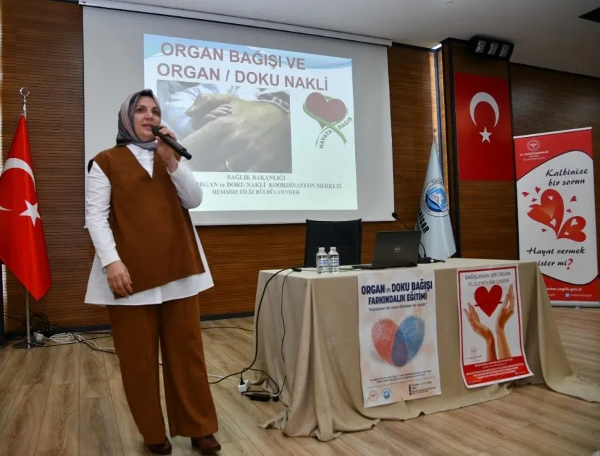 ORTAHİSAR BELEDİYESİ’NDE ORGAN VE DOKU BAĞIŞI EĞİTİMİ