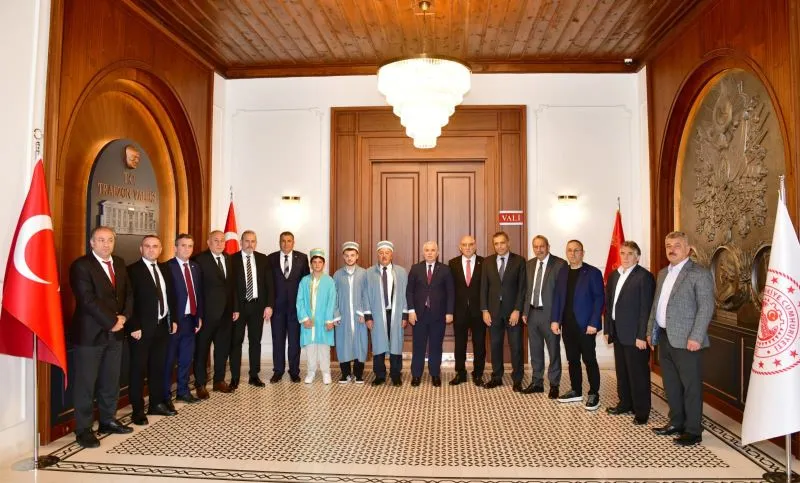 TESOB HEYETİ, VALİ YILDIRIM VE BAŞKAN KAYA