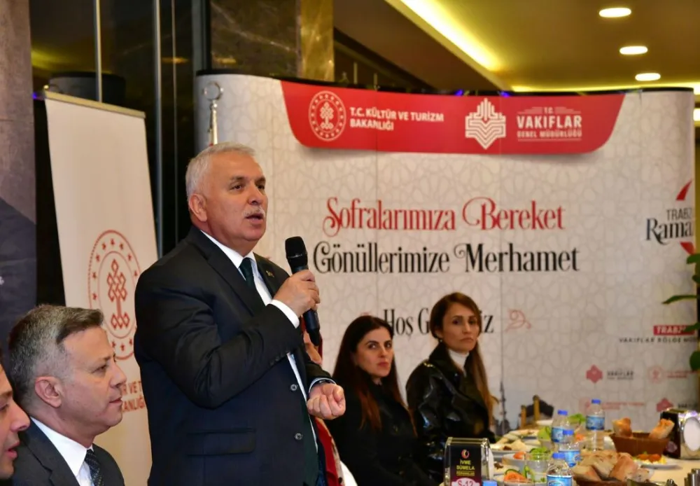 VALİ YILDIRIM İFTARINI MAÇKA’DA YAPTI 