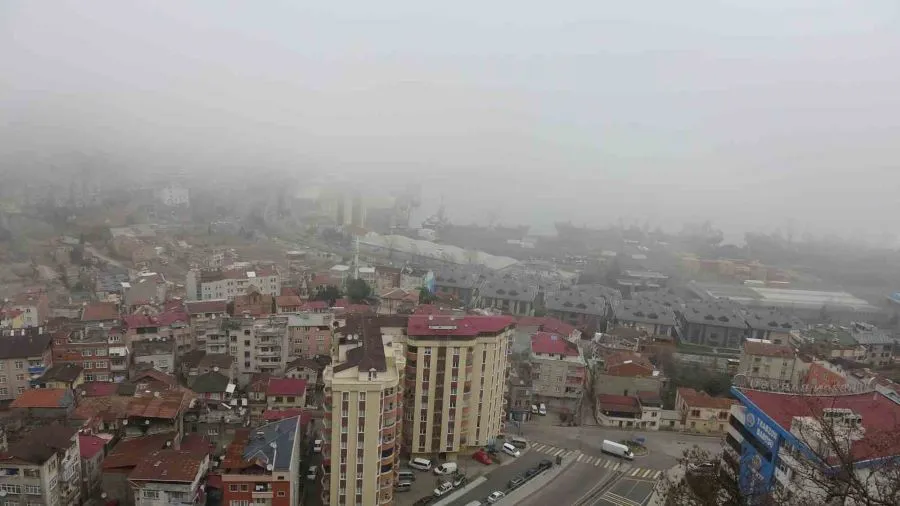 TRABZON’DA SİS ETKİLİ OLDU 