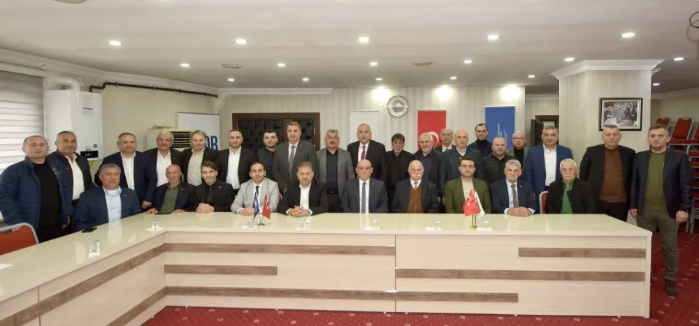 TRABZON’UN ESNAF VE SANATKÂRLARI BAYRAM İÇİN BULUŞTU 