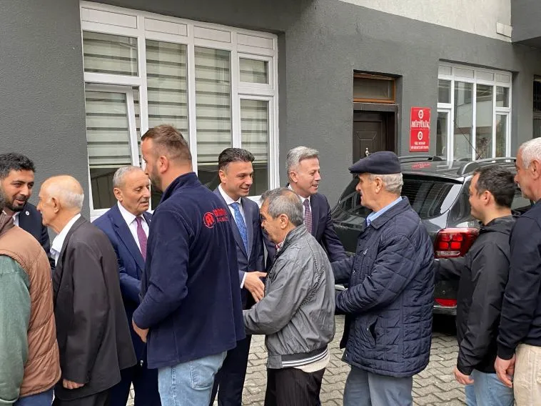 MAÇKA BAYRAMLAŞTI 