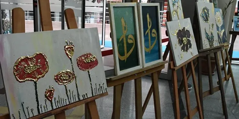 VELİLER EL SANATLARINDA ŞOV YAPTI 