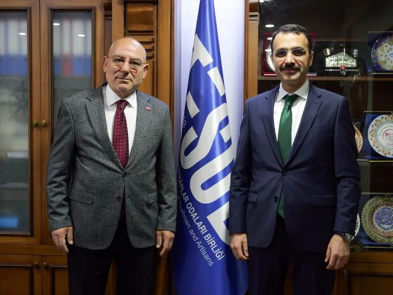 SGK İL MÜDÜRÜ AKBAY’DAN TESOB’A ZİYARET 