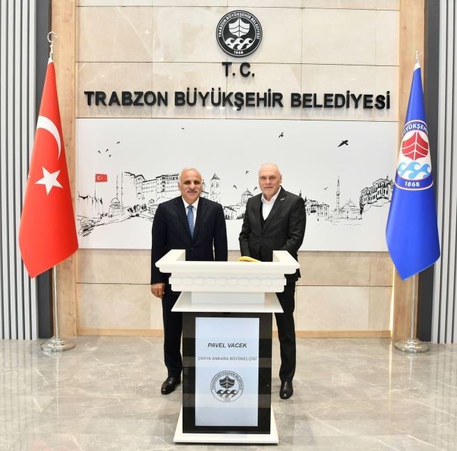 ZORLUOĞLU, ÇEK CUMHURİYETİ BÜYÜKELÇİSİNİ AĞIRLADI 