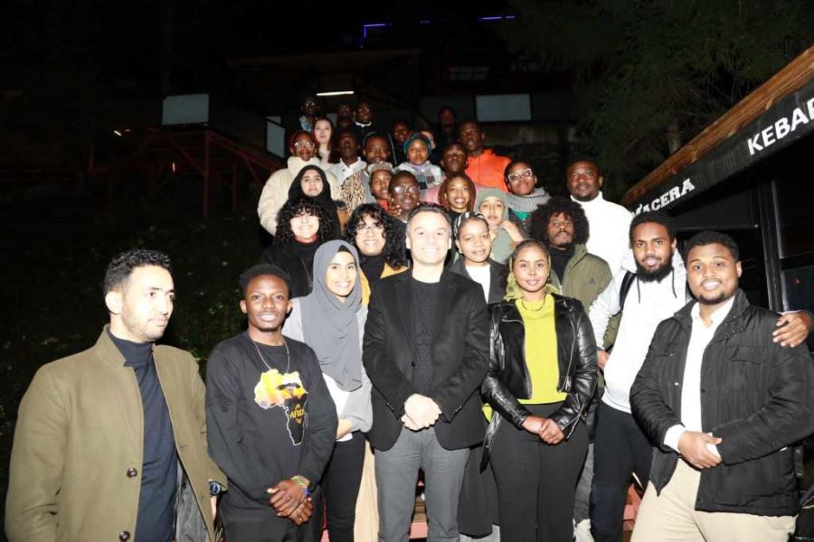 AFRİKALI ÖĞRENCİLER İFTARI MAÇKA