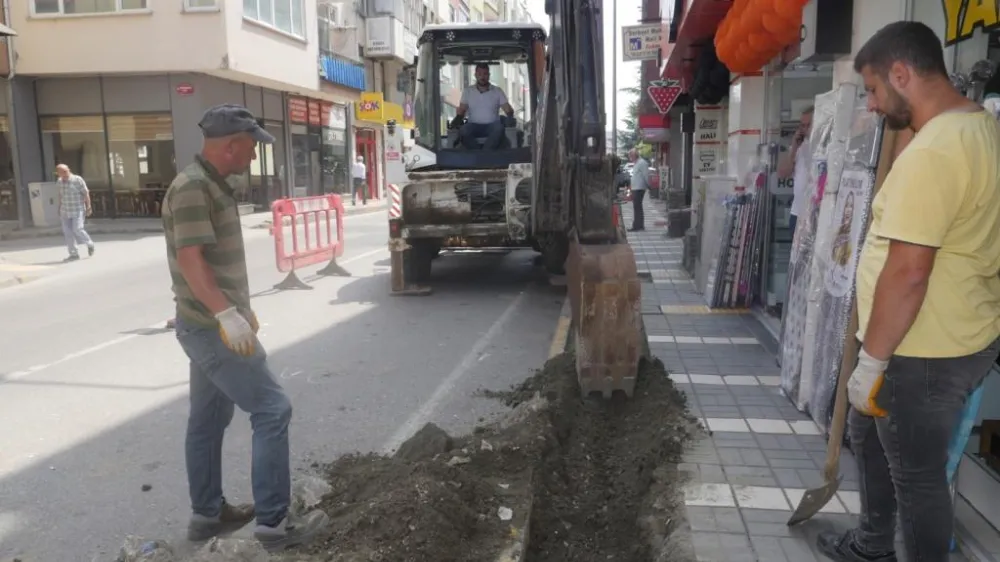 ALTYAPI ÇALIŞMALARI YENİDEN BAŞLADI 