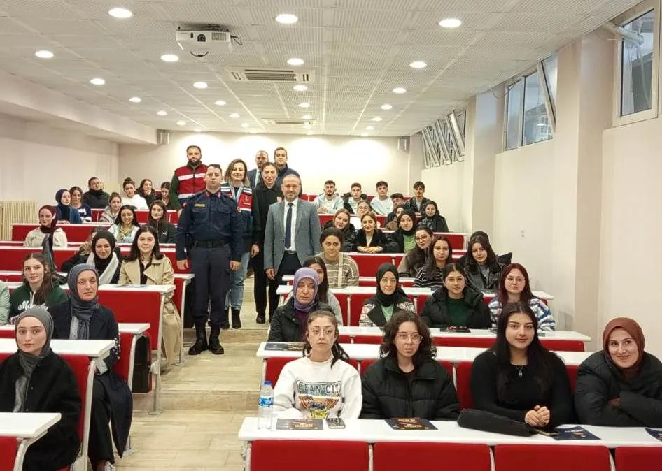 M.Y.O. ÖĞRENCİLERİ BİLİNÇLENDİRİLDİ