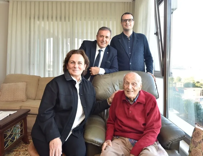 TRABZON İŞ DÜNYASINDAN MELEK’E ZİYARET 