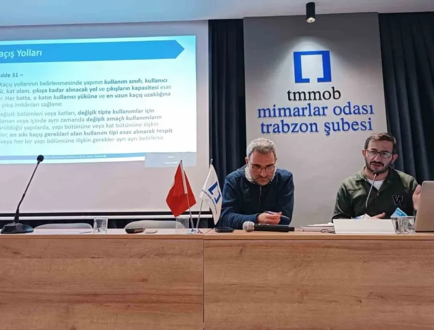 MİMARLARA YANGIN GÜVENLİĞİ EĞİTİMİ 