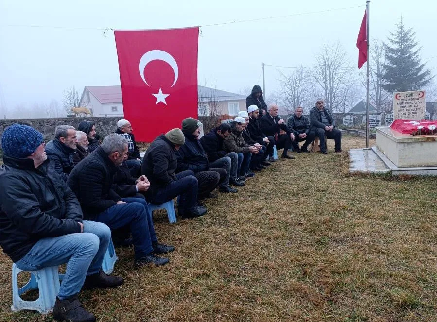 MAÇKA MÜFTÜLÜĞÜ ŞEHİDİNİ UNUTMADI