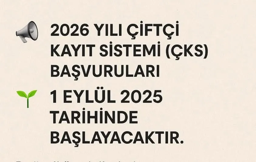 MAÇKA İLÇE TARIM’DAN DUYURU 