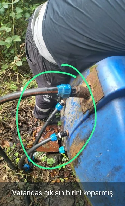 MUHTARDAN İNSAFSIZLARA AYAR 